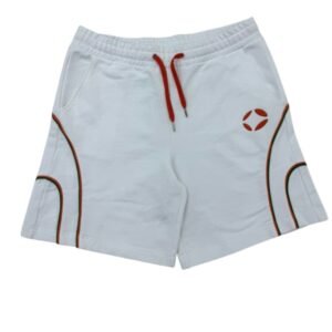 Tricolour Heavyweight Shorts - White